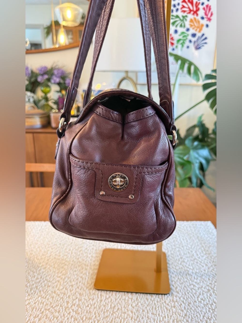 Early 2010s Vintage Marc by Marc Jacobs Totally Turnlock Quinn Satchel - Picture 4 of 11